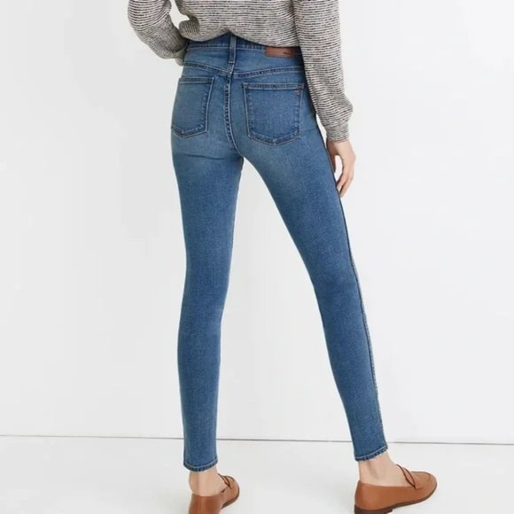 Madewell 10" High Rise Skinny Jeans - Picture 2 of 16